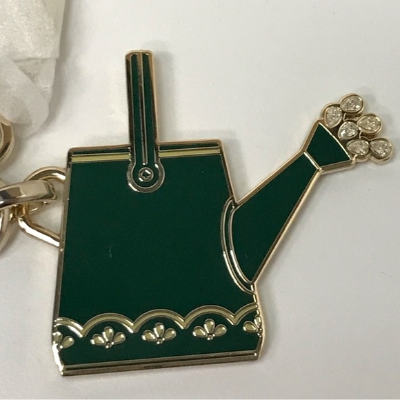 NWT Kate Spade Harvest Time Watering Can Keychain/ Bag Charm 😍 - Picture 13 of 14